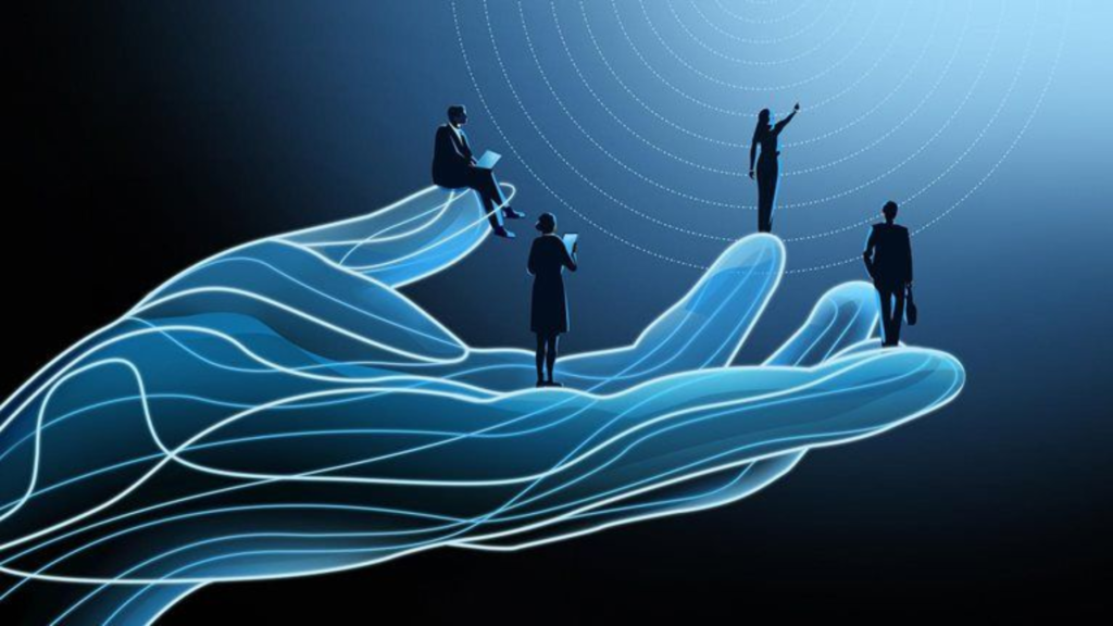 Enterprise team using digital communication tools to improve customer support and collaboration.