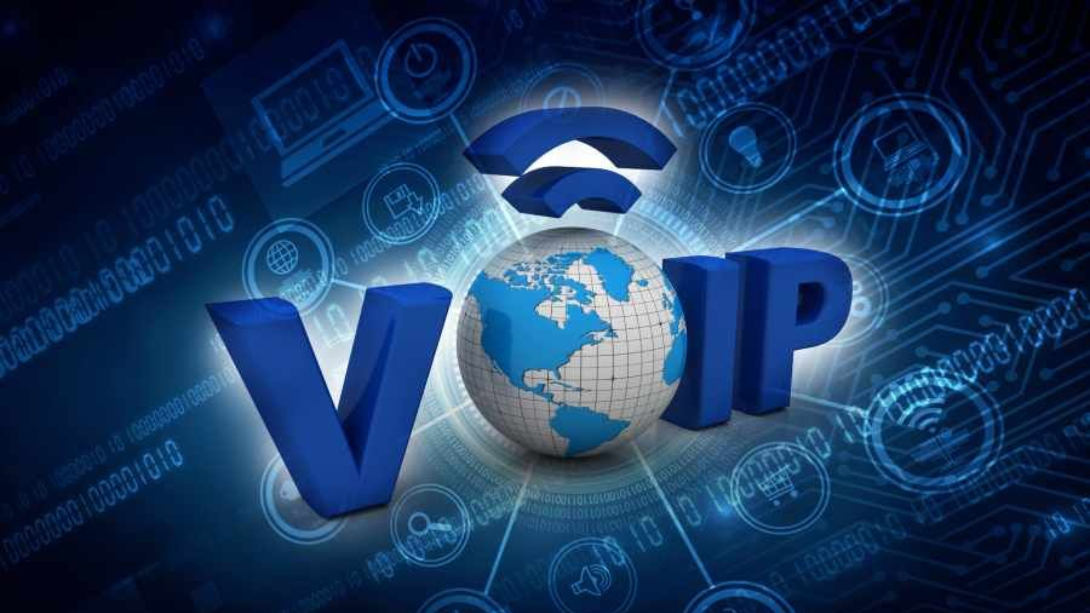 Business team using a cloud-based VoIP phone system to manage customer calls and business communication.